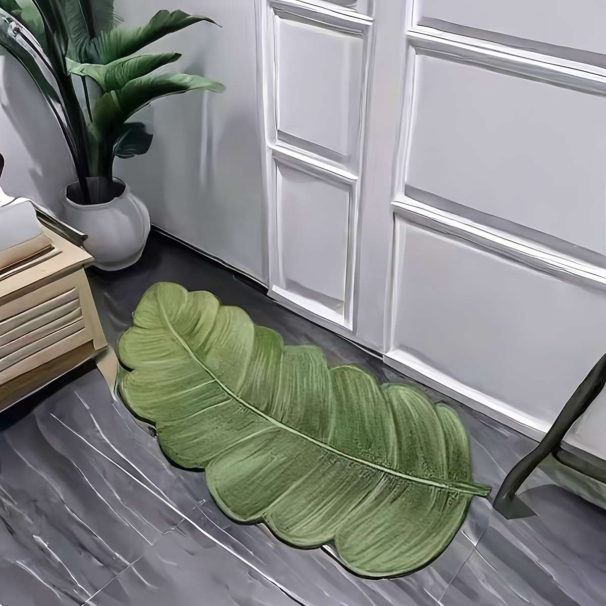 1Pc Green 35x70cm Floor Mat
