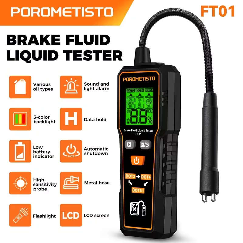 Portable Digital Brake Fluid Tester
