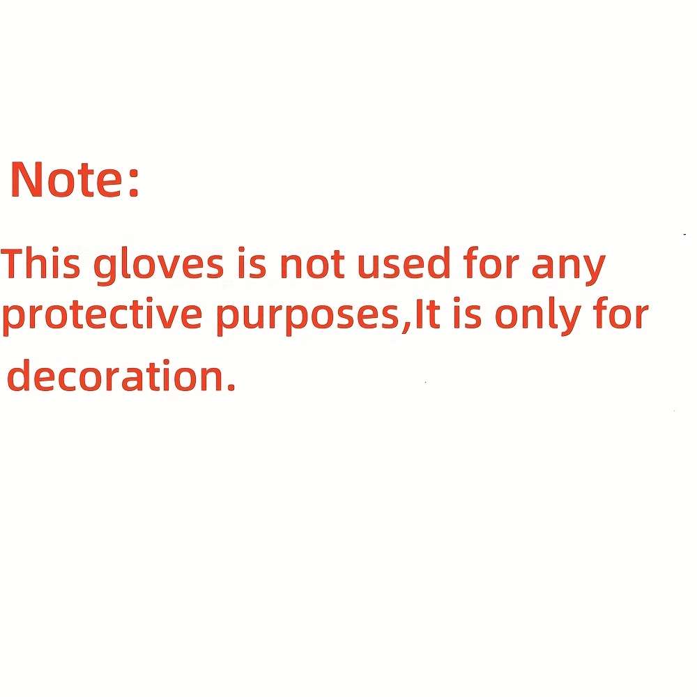 1 Pair Black Size M Warm Gloves