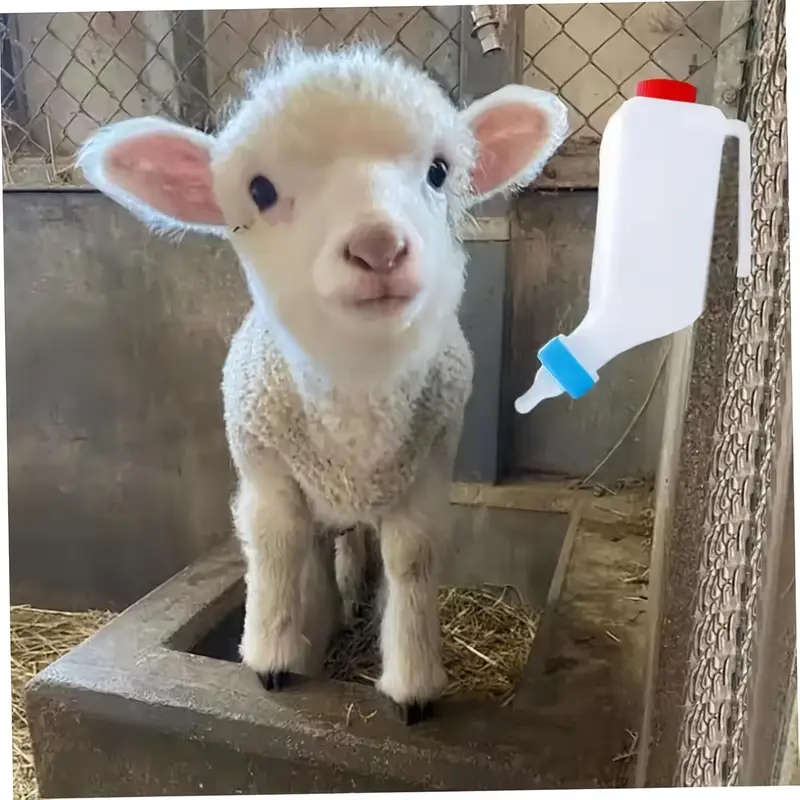 2 Pieces Portable Sheep Milk Bottle