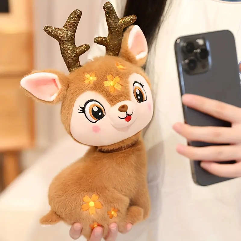 30cm/11.81inch Starry Sky Sika Deer Plush Toy