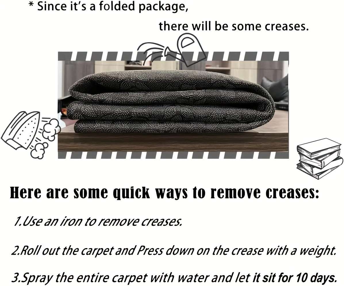 1Pc 31.89x31.89inch 81x81cm Floor Mat