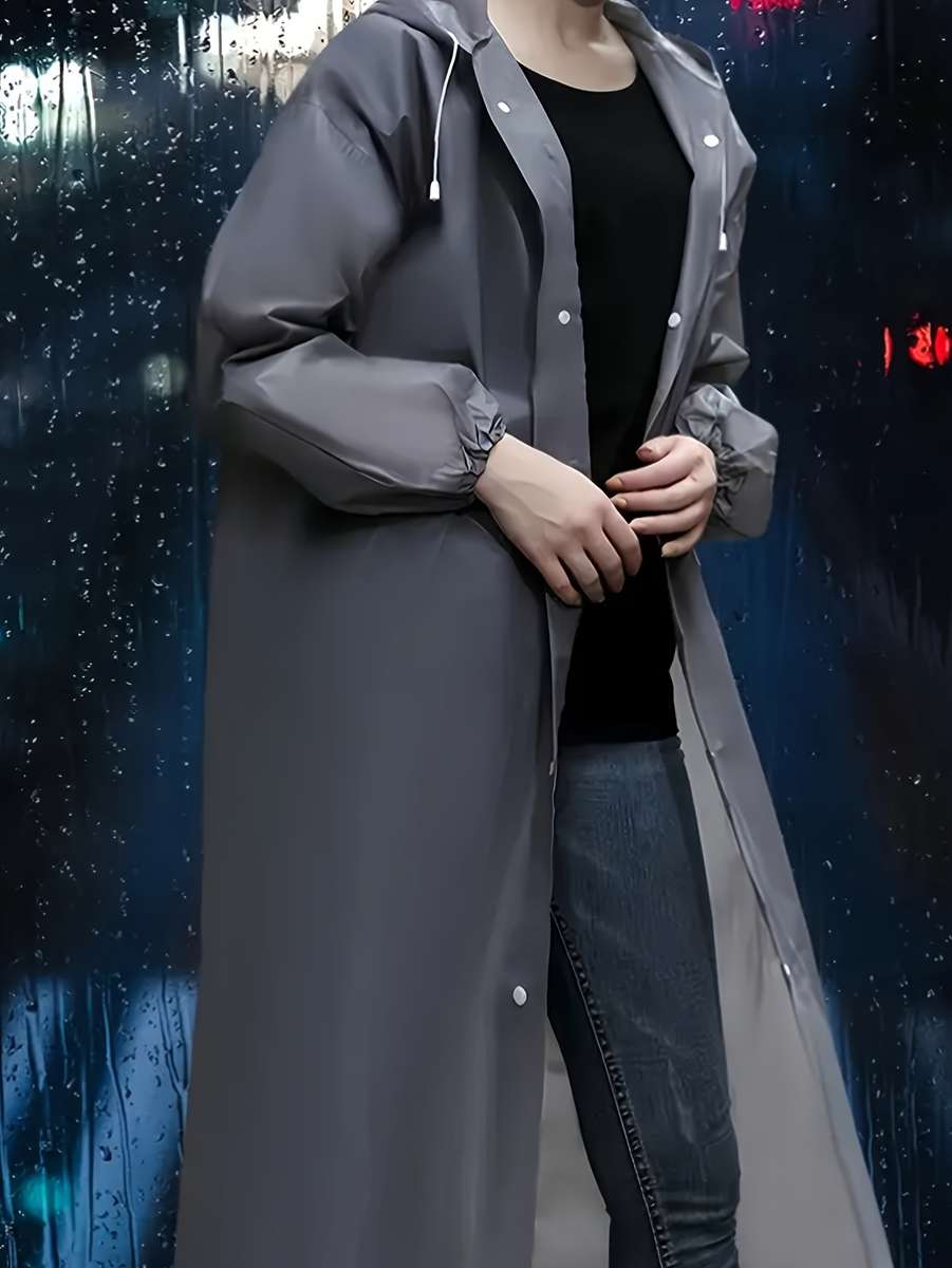 Raincoat Space Gray Size Onesize