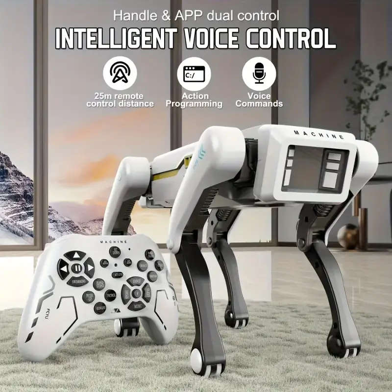 Smart AI Intelligent Dog Robot with Voice Command