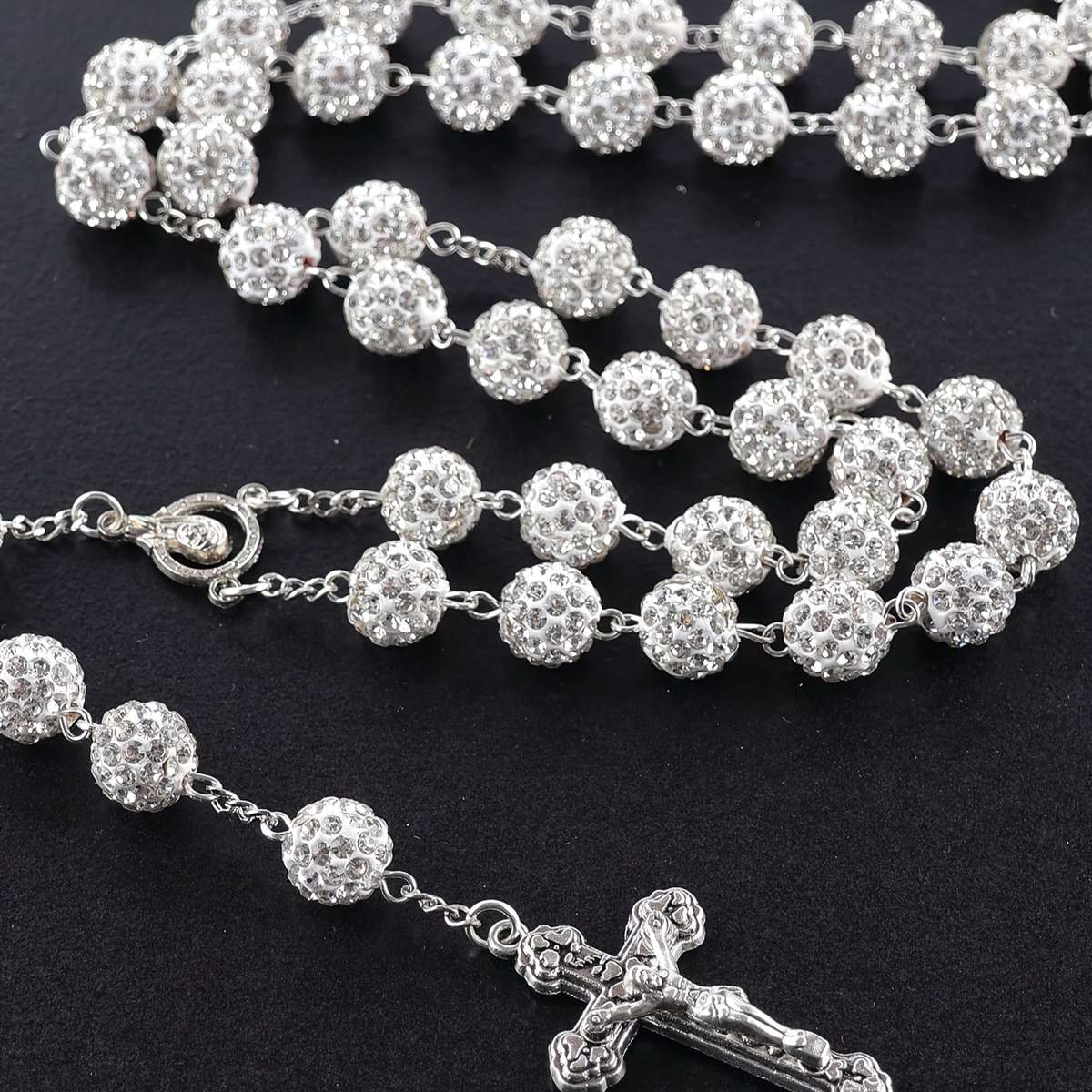 1 Piece Silvery Jesus Theme Pendant