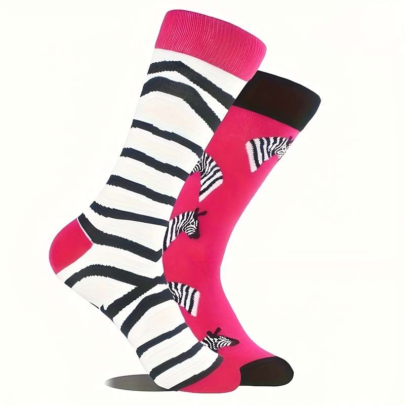 1 Pair Mixed Color One Size Socks