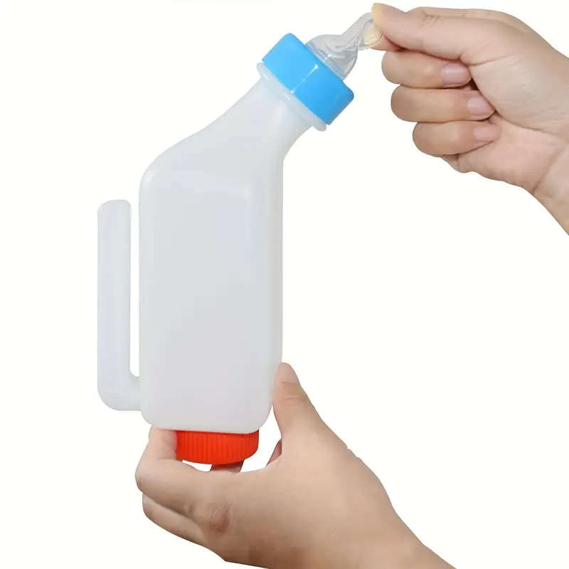 2 Pieces Portable Sheep Milk Bottle