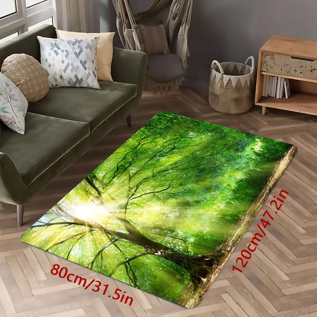 1Pc 39.37x59.05inch 100x150cm Floor Mat