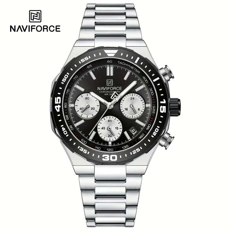 Naviforce Men's Luxuary Chronograph Business Watch