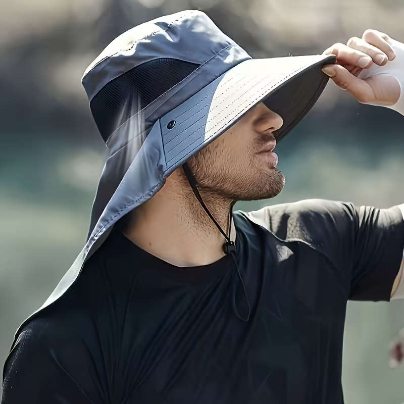 Outdoor Sun Hat with Wide Brim