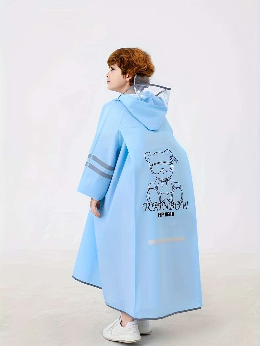 Raincoat Sky Blue Size 910Y