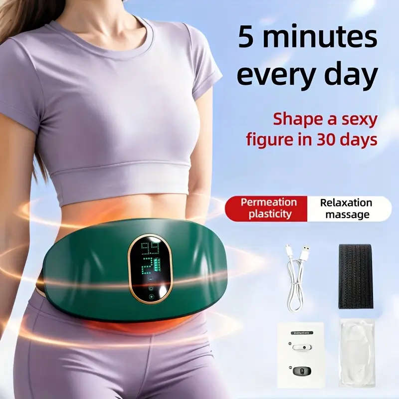 Portable Multi-Functional Abdominal And Leg Massager