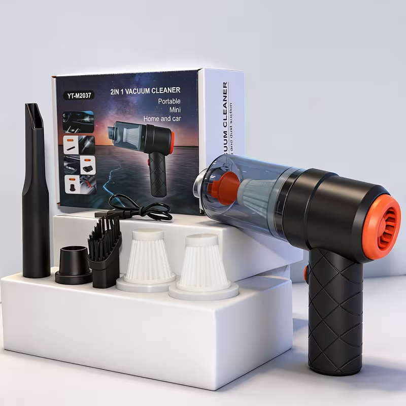 2 in 1 Cordless Handheld Vacuum Cleaner - Air Blowing and Dust Suction