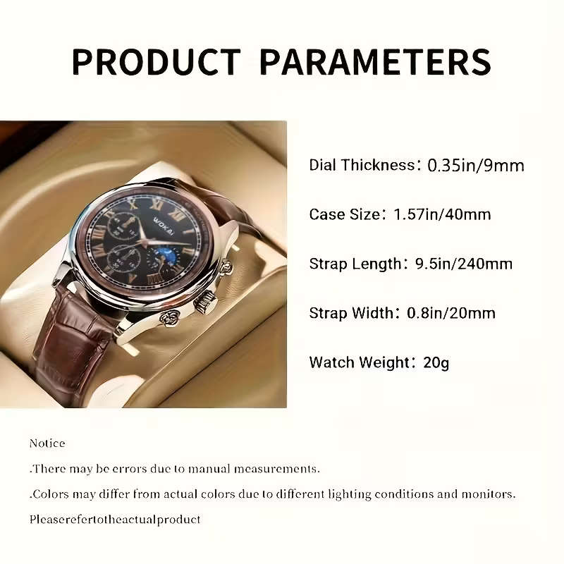 Business Men's Quartz Watch