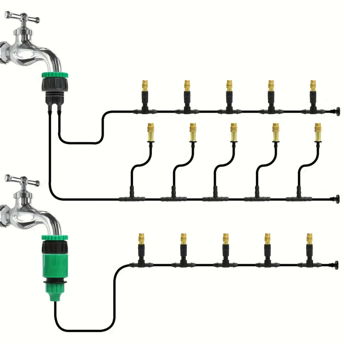 98' Outdoor Mist Cooling System