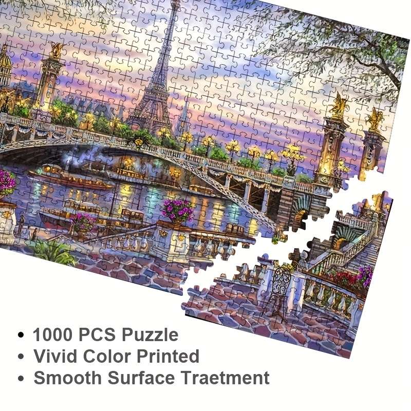 1000 Piece Paper Jigsaw Puzzle For Adults