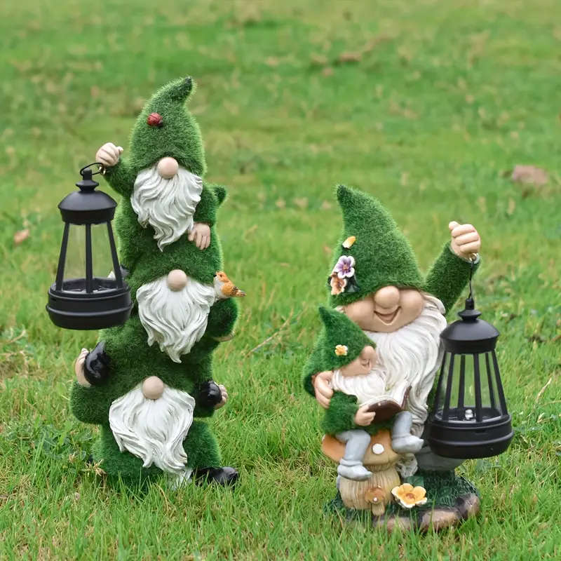 1 x Solar Garden Goblin Lantern