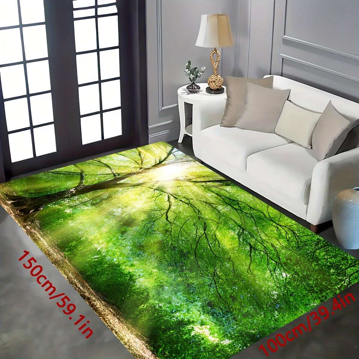 1Pc 39.37x59.05inch 100x150cm Floor Mat