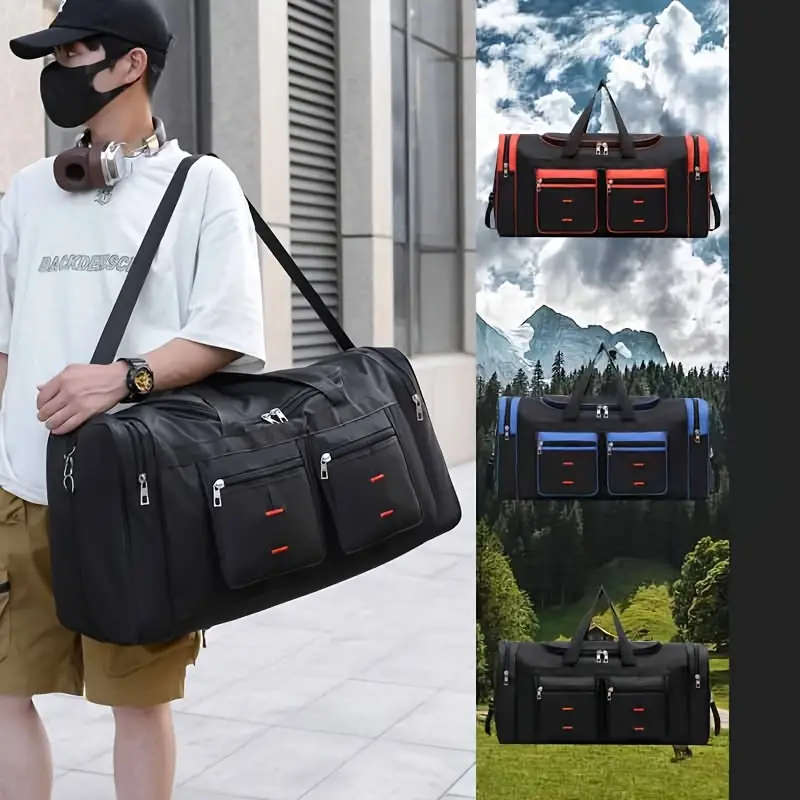 Large Capacity Nylon Sports Gym Bag For Men