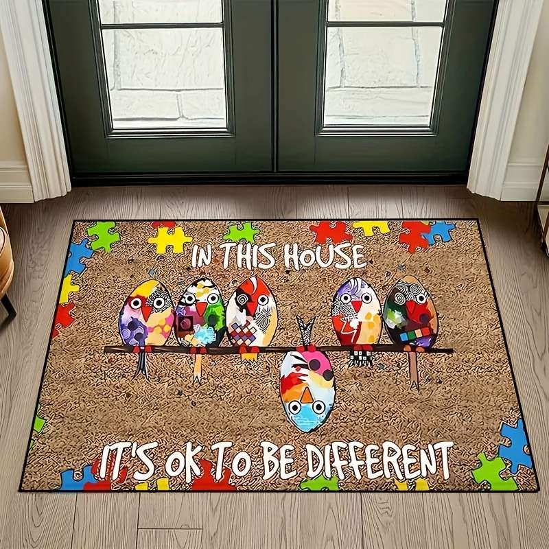 1Pc 40x60cm 15.7x23.6inch Floor Mat