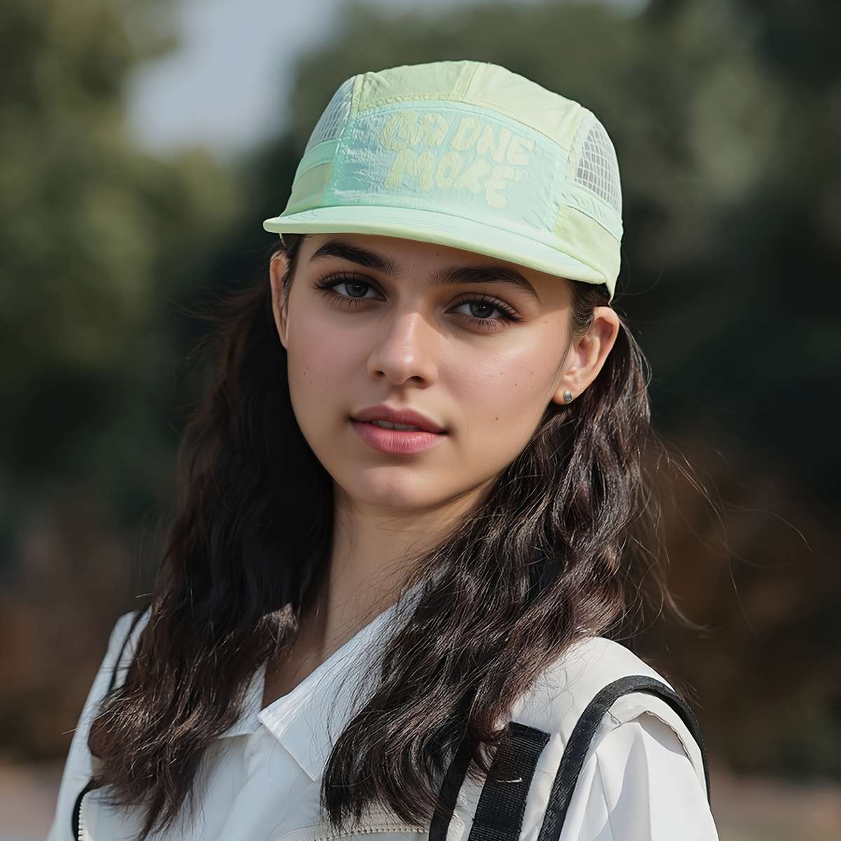 Breathable Mesh Baseball Cap Quick-Dry Sun-Protective With Adjustable Strap God One Ma