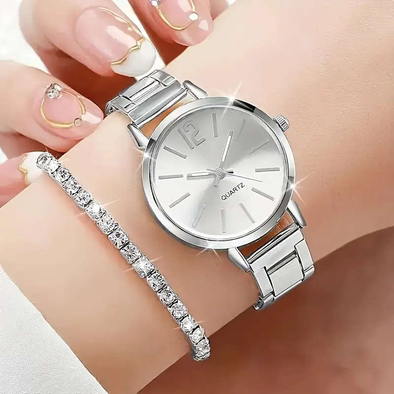 Quartz Watch Jewelry Set