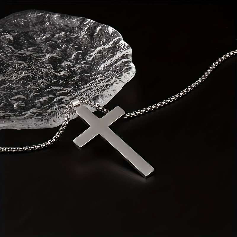 1 Piece White K Jesus Theme Pendant