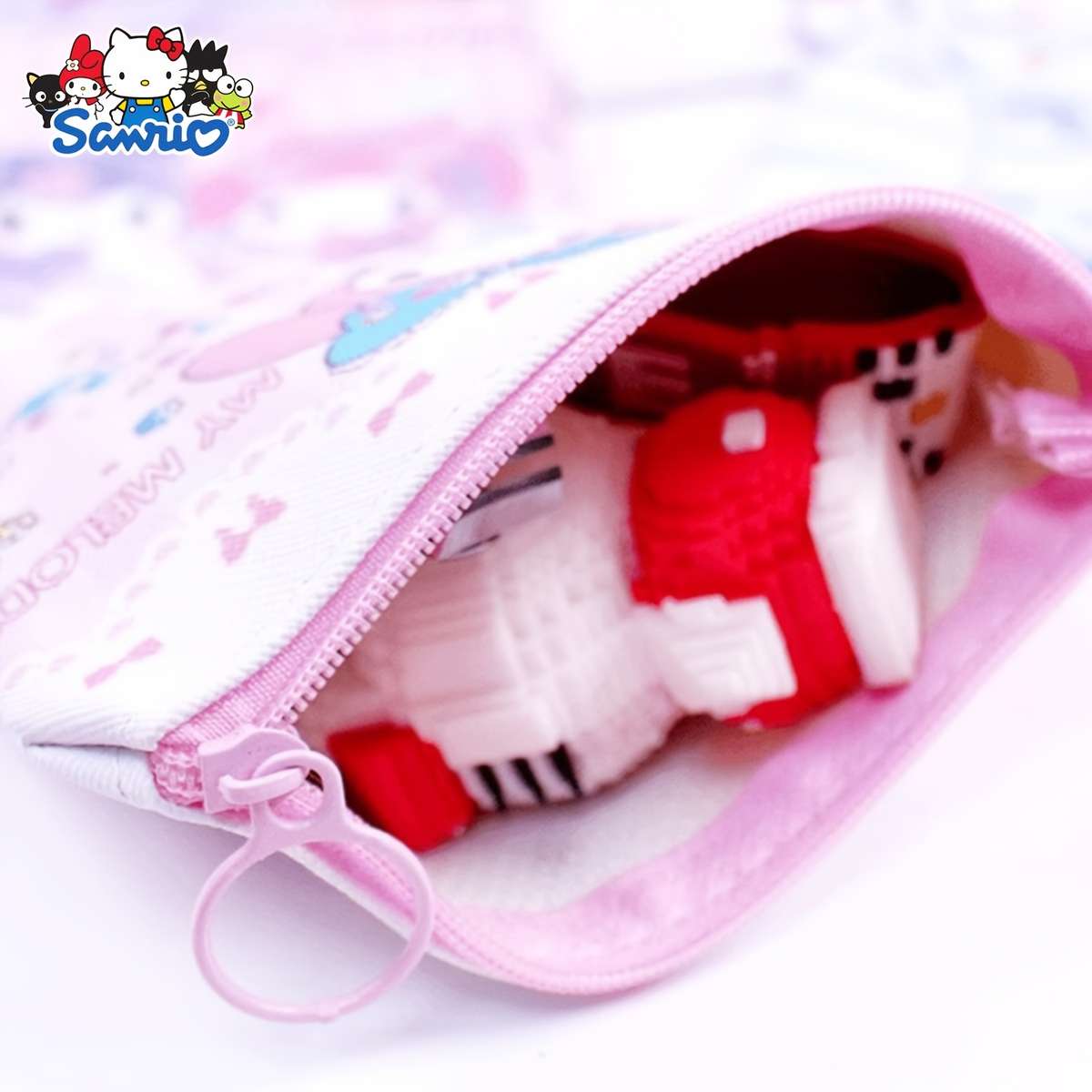 1pc Sanrio Hello Kitty Kuromi Melody Coin Purse Cute Coin Bag Women's Wallet Mini Bag