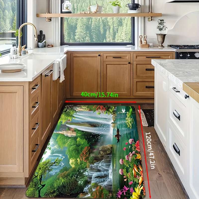 1Pc 50x80cm 19.68x31.49inch Floor Mat