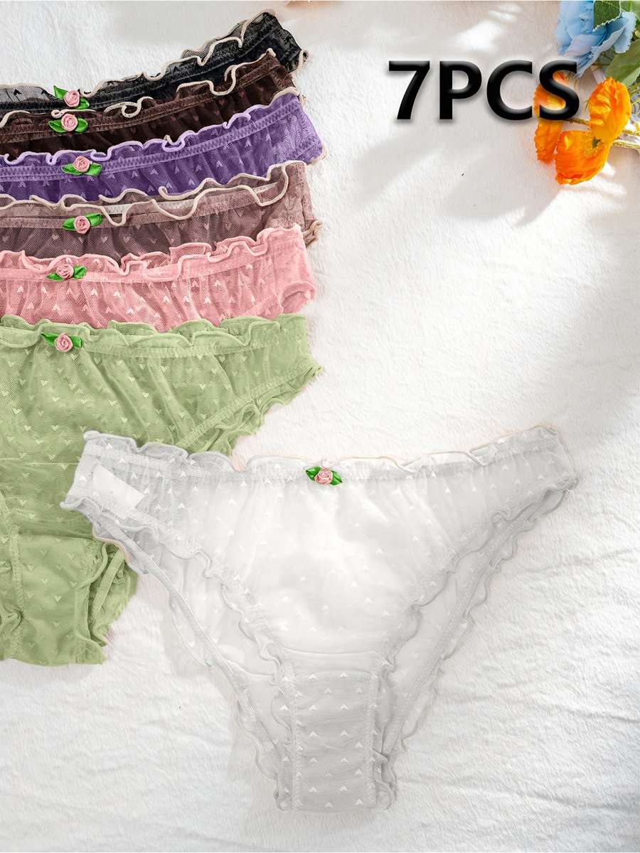 Womens Underwear Color Black  Brown  Purple  Light Khaki  Light Pink  Green  White Sizes