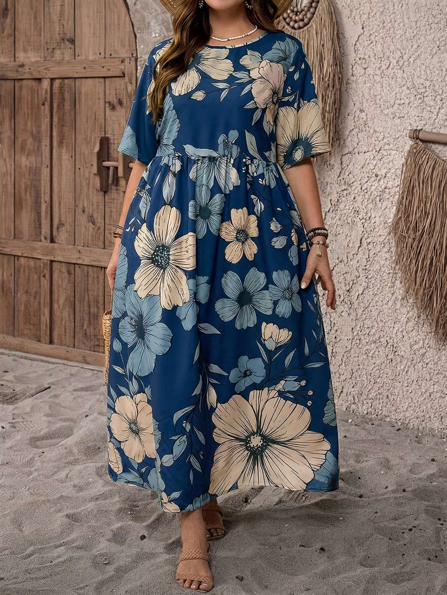 Women S Dress Color Mixed Colors Size 3Xl