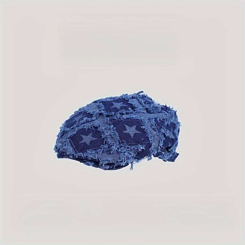 Retro Five-Pointed Star Beret Versatile