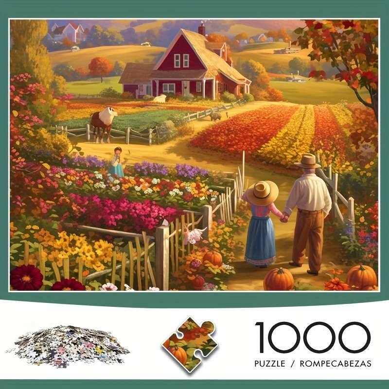 1pc Adult Giant Puzzle High Resolution Matte Surface Dustproof Closed Rectangular