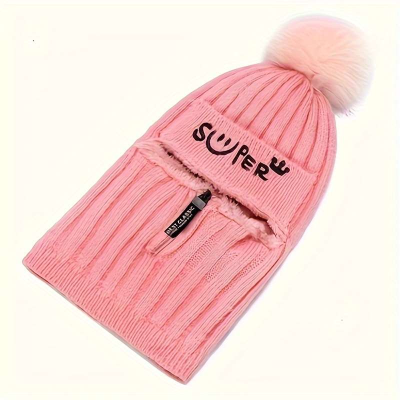 Hat Zipper Gray One Size