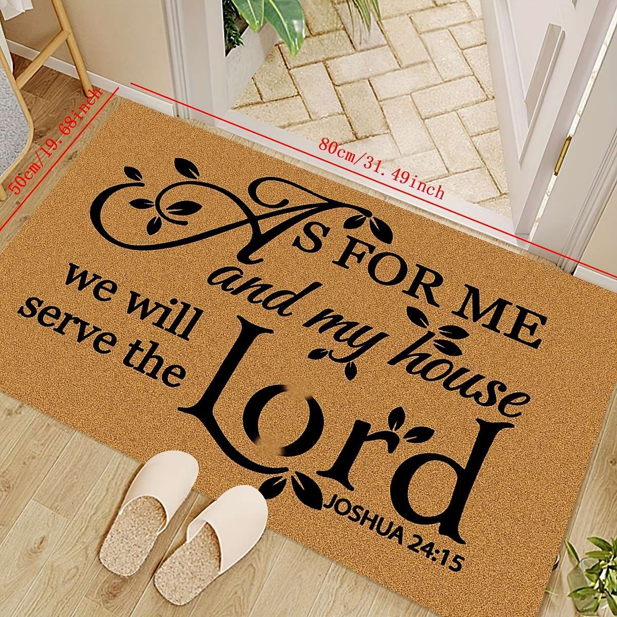 1Pc 23.6x35.4inch 60x90cm Floor Mat