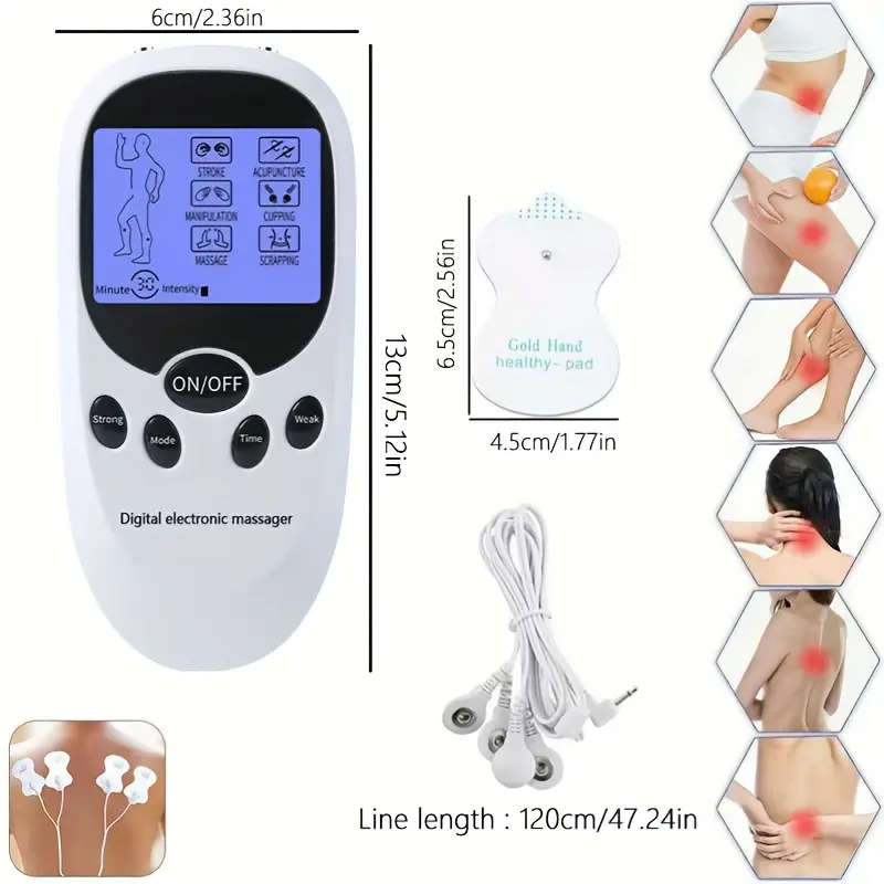 Blue Screen Digital Meridian Massager