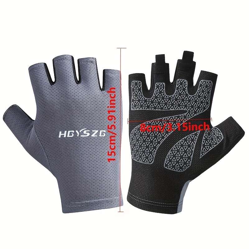 1 Pair Pink Size M Outdoor Sports Gloves