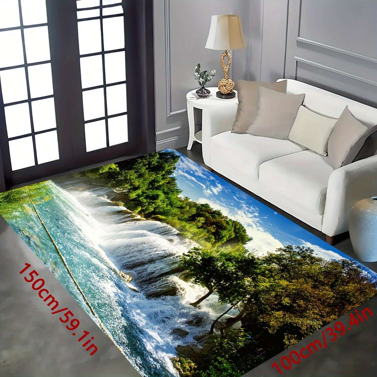 1Pc 19.68x31.49inch 50x80cm Floor Mat