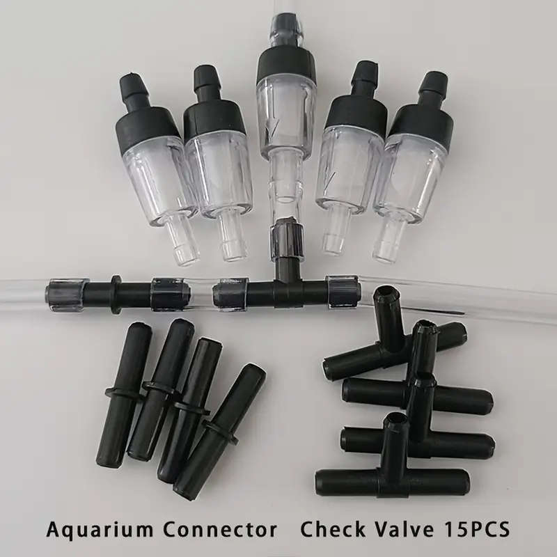 A Set Of 15 Aquarium Entrance Accessories