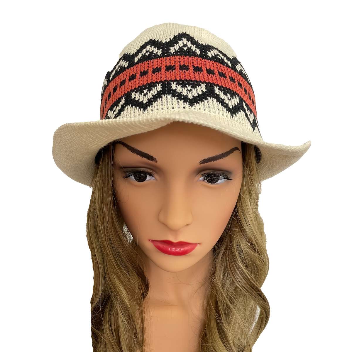 Boho Chic Embroidered Floral Sun Hat