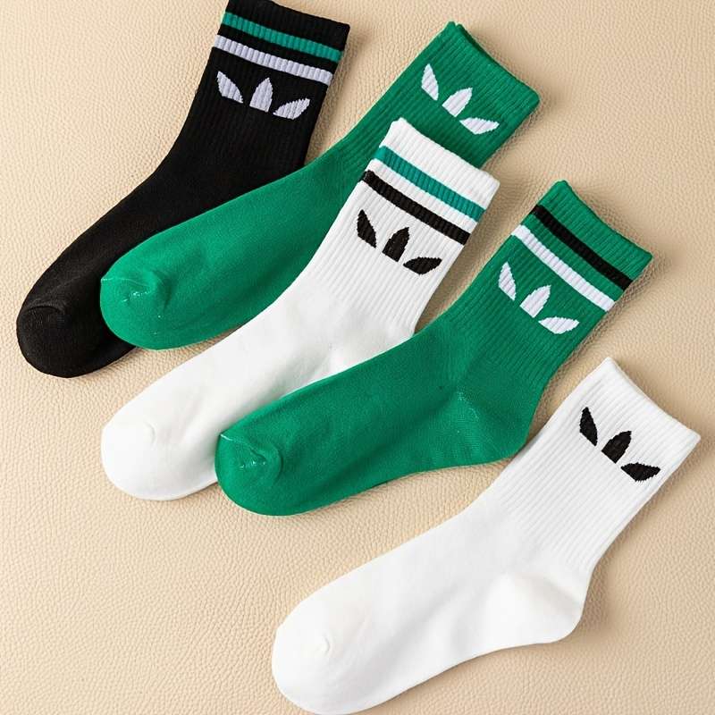 10 Pairs Multicolor One Size High Elastic Socks