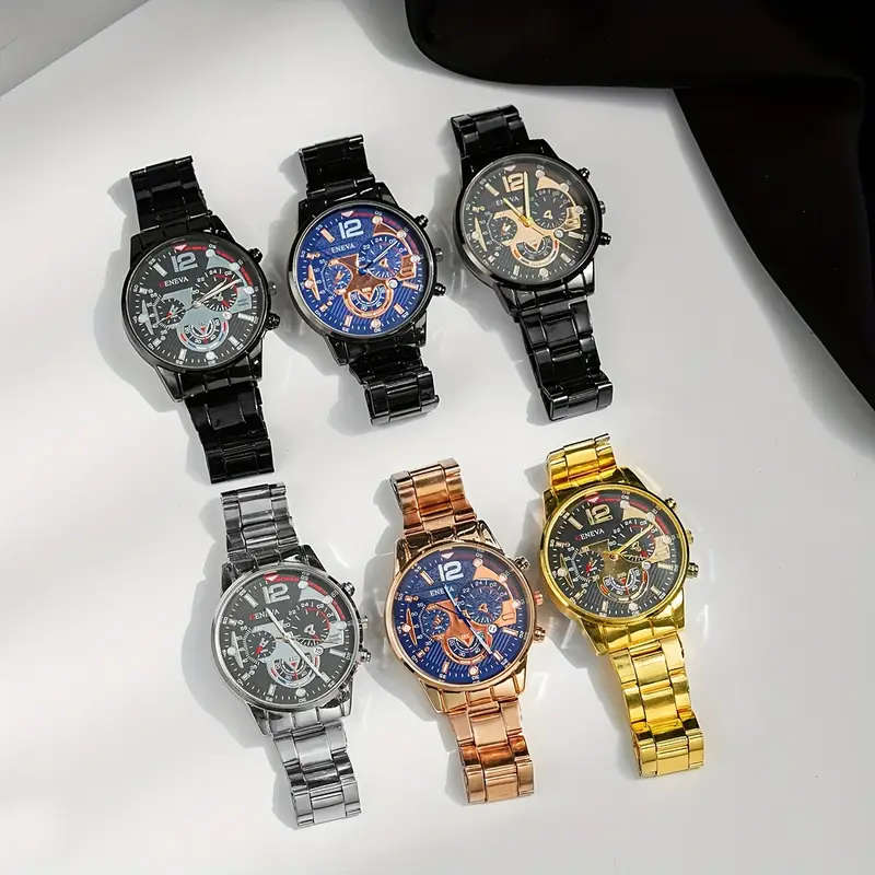 Quartz Watch Stainless Steel Strap