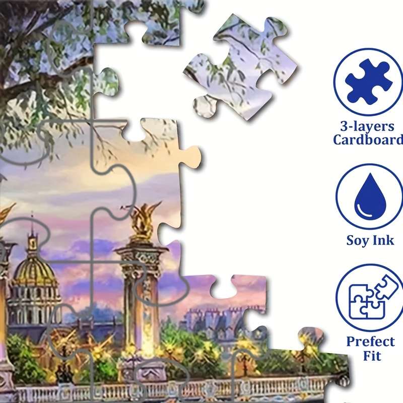 1000 Piece Paper Jigsaw Puzzle For Adults