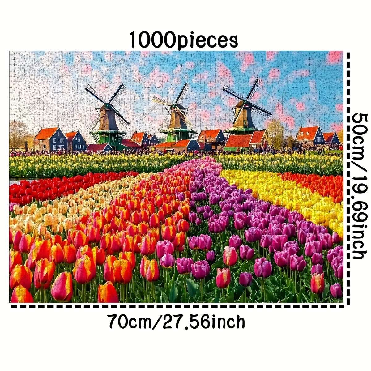 1000 Piece Mini Paper Jigsaw Puzzle