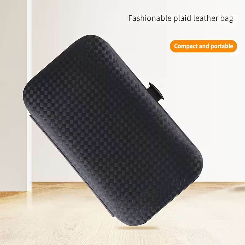 Black Nail Clipper Set - Stainless Steel