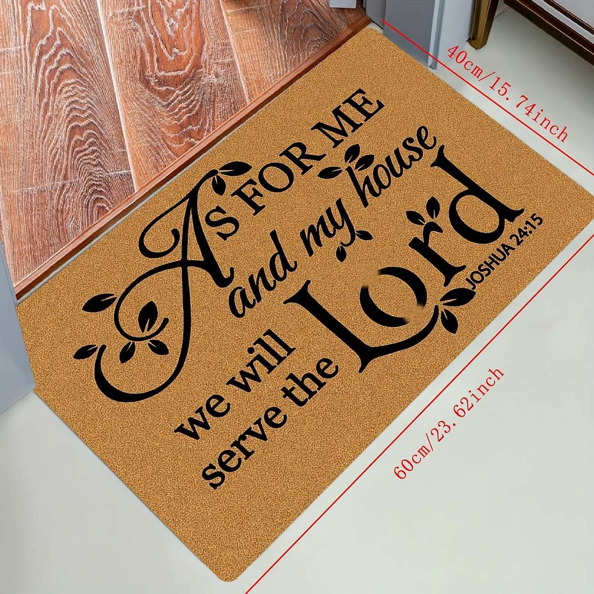 1Pc 23.6x35.4inch 60x90cm Floor Mat