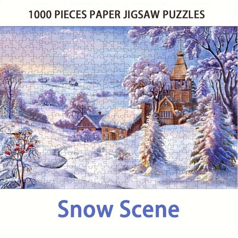 1000 Piece Paper Jigsaw Puzzle For Adults