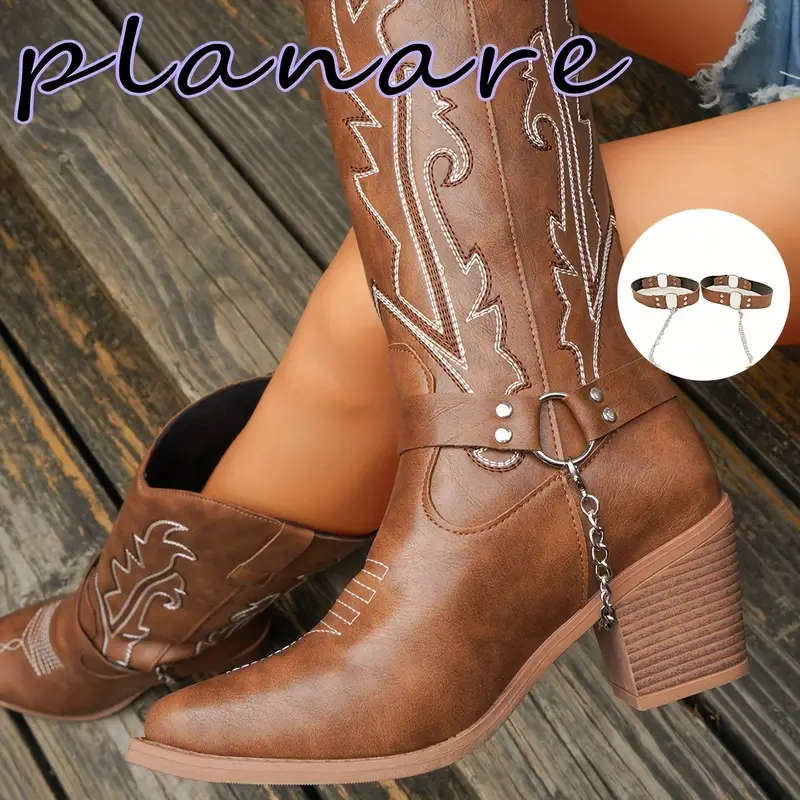 Women's Cowboy Boots with heel