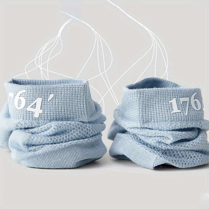 5 Pairs Of Mixed Colors One Size High Elastic Socks