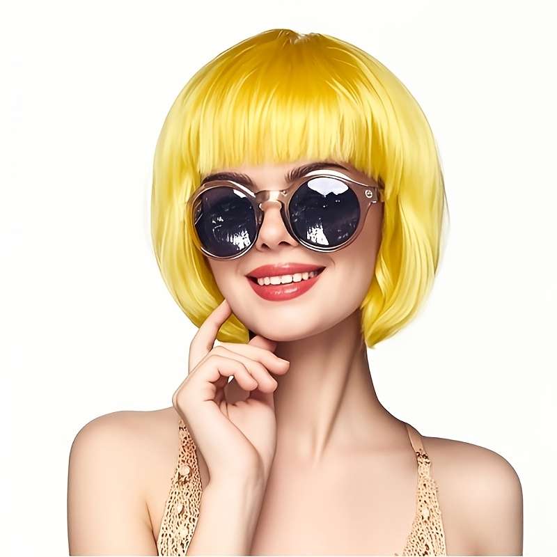 1Pc Black Fashion Design Wig